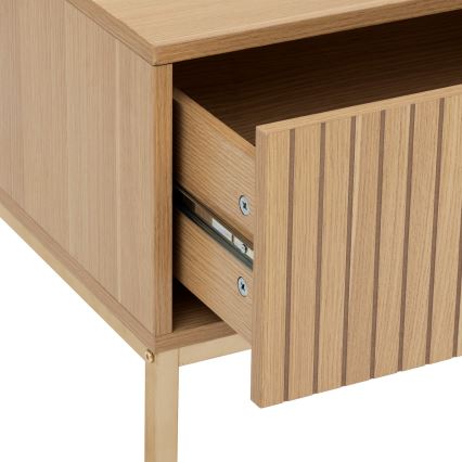 5five - Konferenčný stolík ESEN 100x40 cm hnedý