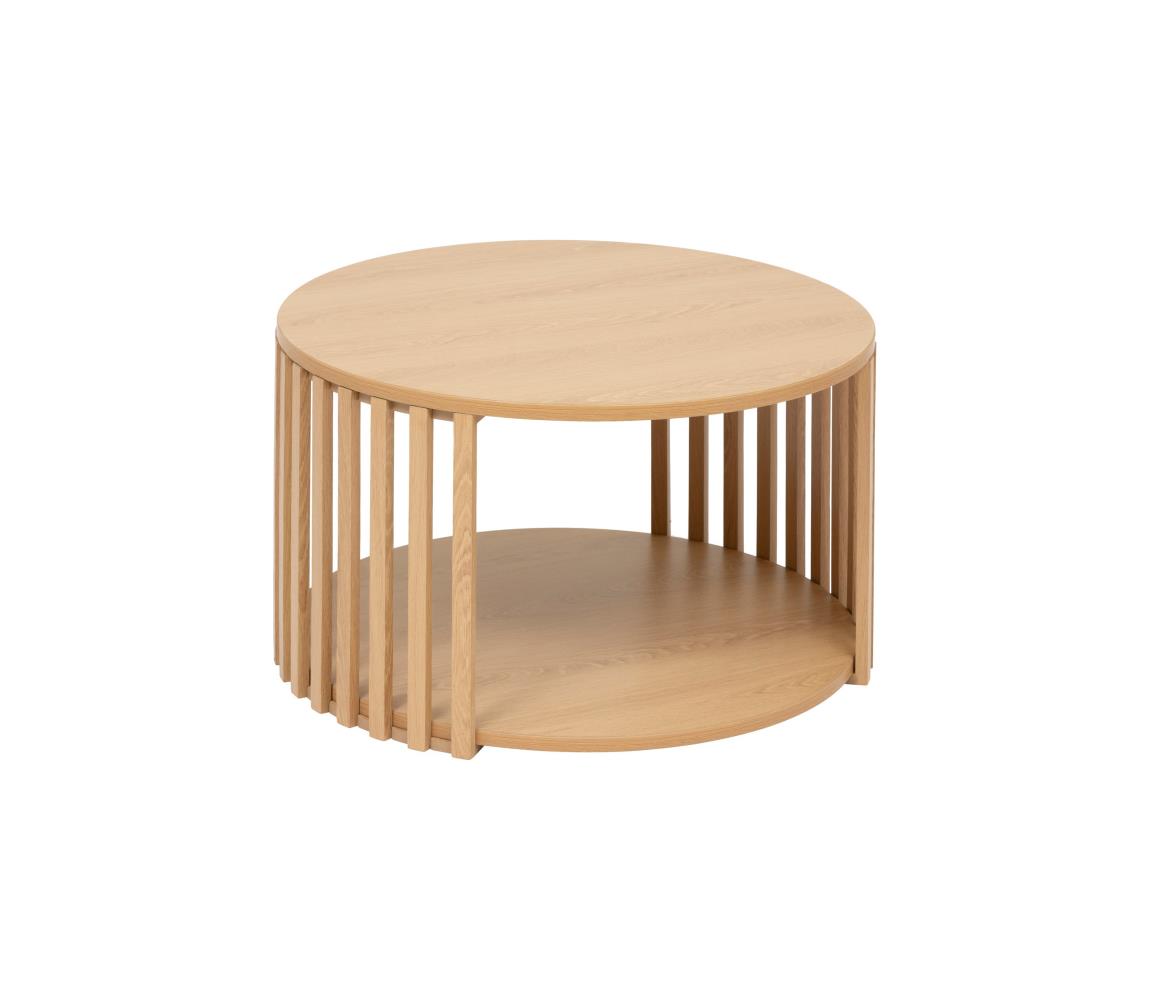 5five - Konferenčný stolík VINKY pr. 60 cm hnedá 212896