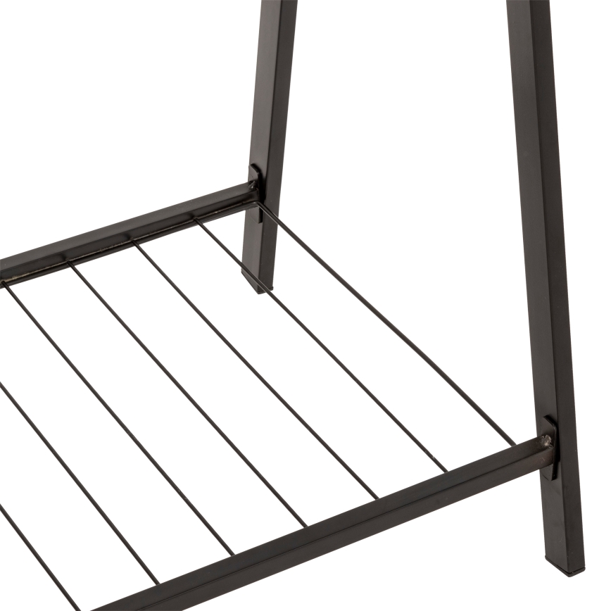 5five - Stojanový vešiak METY 145x98 cm čierny