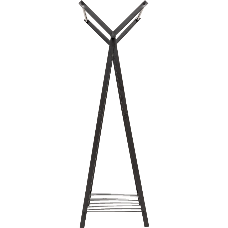 5five - Stojanový vešiak METY 145x98 cm čierny