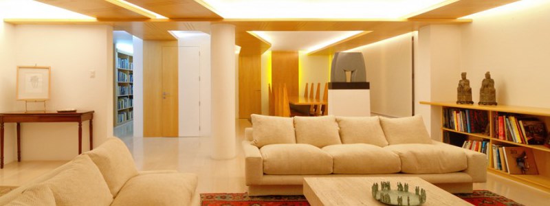 Osvetlenie do bytu so zníženými stropmi