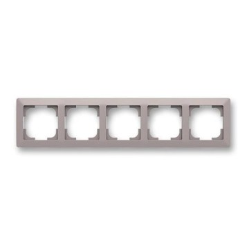 ABB 3901T-A00050 144 - Päťnásobný rámček ZONI greige