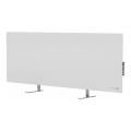 AENO - Inteligentný elektrický infračervený panel s LED displejom, 700 W, časovač/termostat, IP44, Wi‑Fi, biely