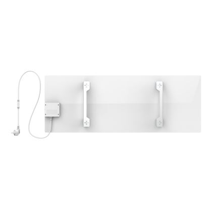 AENO - Inteligentný elektrický infrapanel 700W časovač/termostat IP44 Wi-fi biela