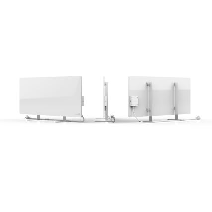 AENO - Inteligentný elektrický infrapanel 700W časovač/termostat IP44 Wi-fi biela