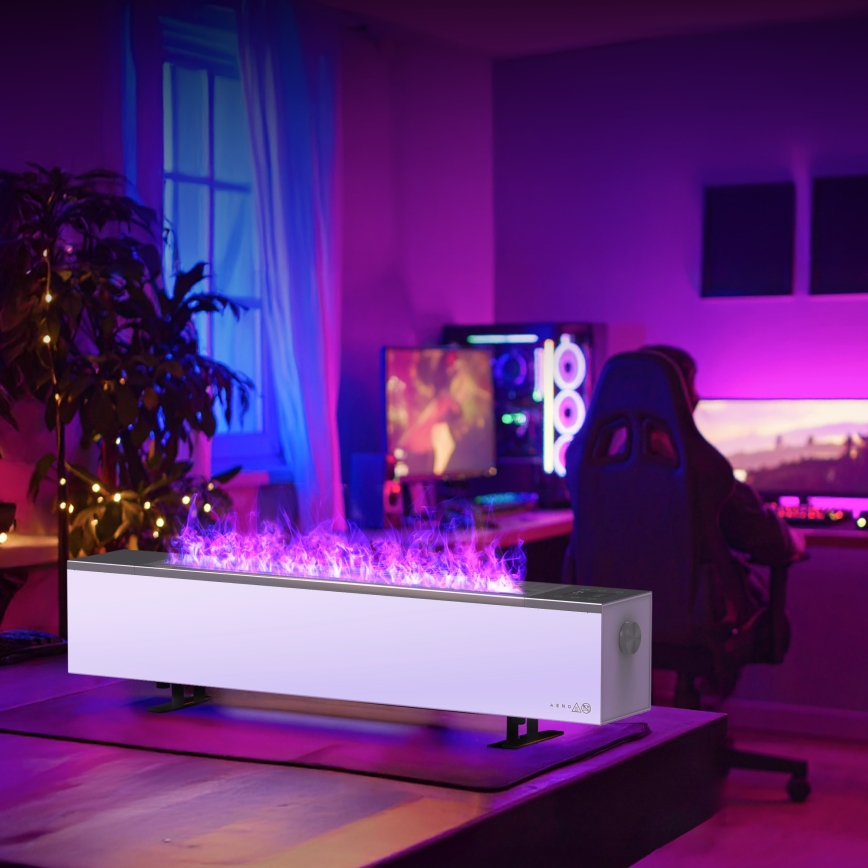 AENO - Inteligentný elektrický priamotop/konvektor 1000/2000W biela