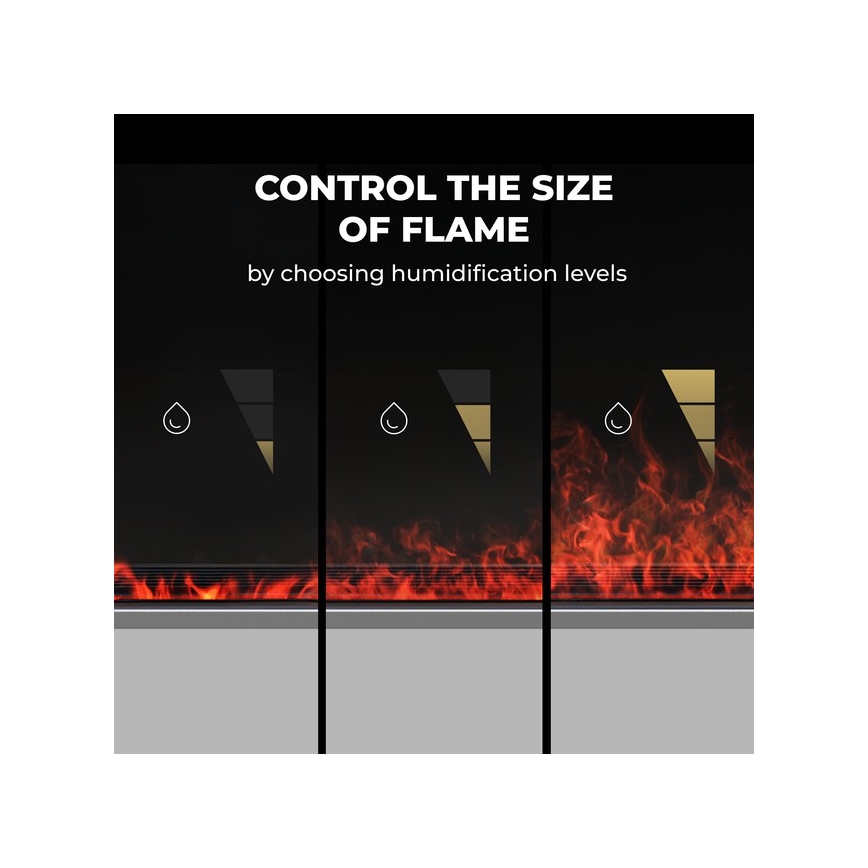 AENO - Inteligentný elektrický priamotop/konvektor 1000/2000W biela