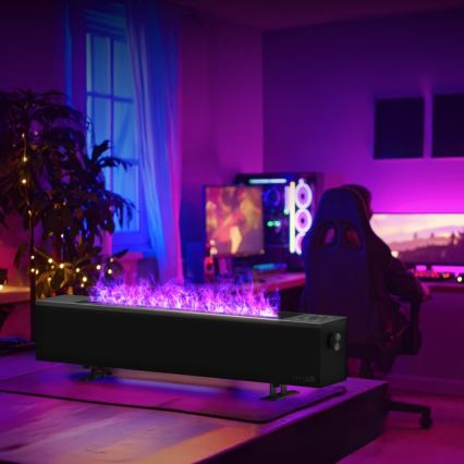 AENO - Inteligentný elektrický priamotop/konvektor 1000/2000W čierna