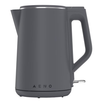 AENO - Rýchlovarná kanvica 1,5 l 2200 W/230 V čierna