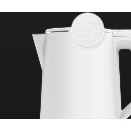 AENO - Rýchlovarná kanvica 1,5 l 2200W/230V biela