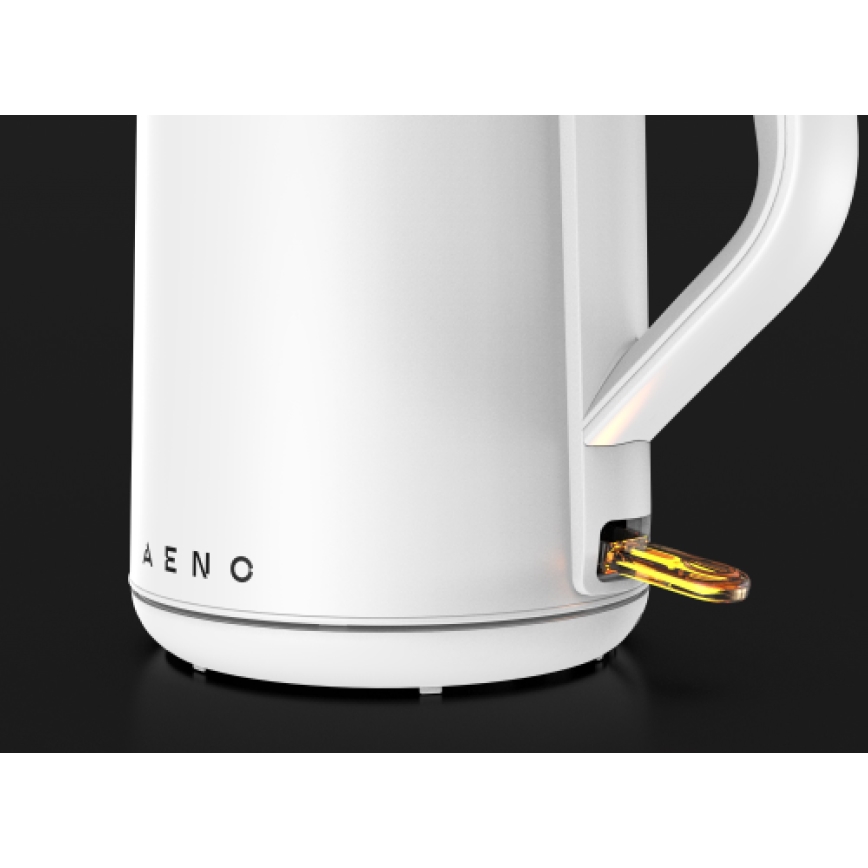 AENO - Rýchlovarná kanvica 1,5 l 2200W/230V biela
