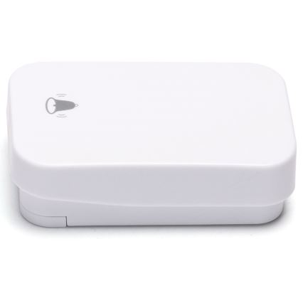 Aigostar - Bezdrôtový zvonček do zásuvky 1Z 230V IPX4 biela