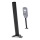 Aigostar - Držiak pre pouličnú lampu 48,9 cm čierna