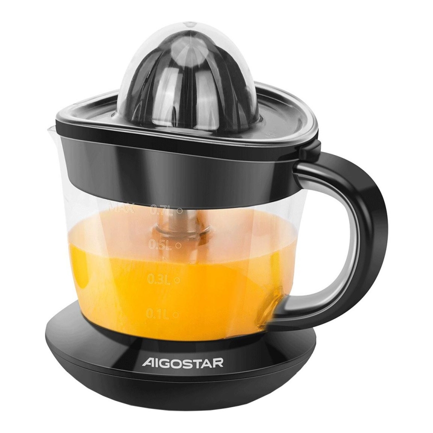 Aigostar - Elektrický lis na citrusy 1l 40W/230V čierna