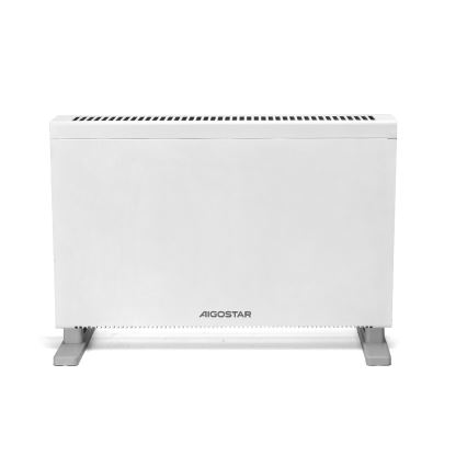 Aigostar - Elektrický priamotop/konvektor s LCD displejom ECO/1250/2000W/230V + diaľkové ovládanie