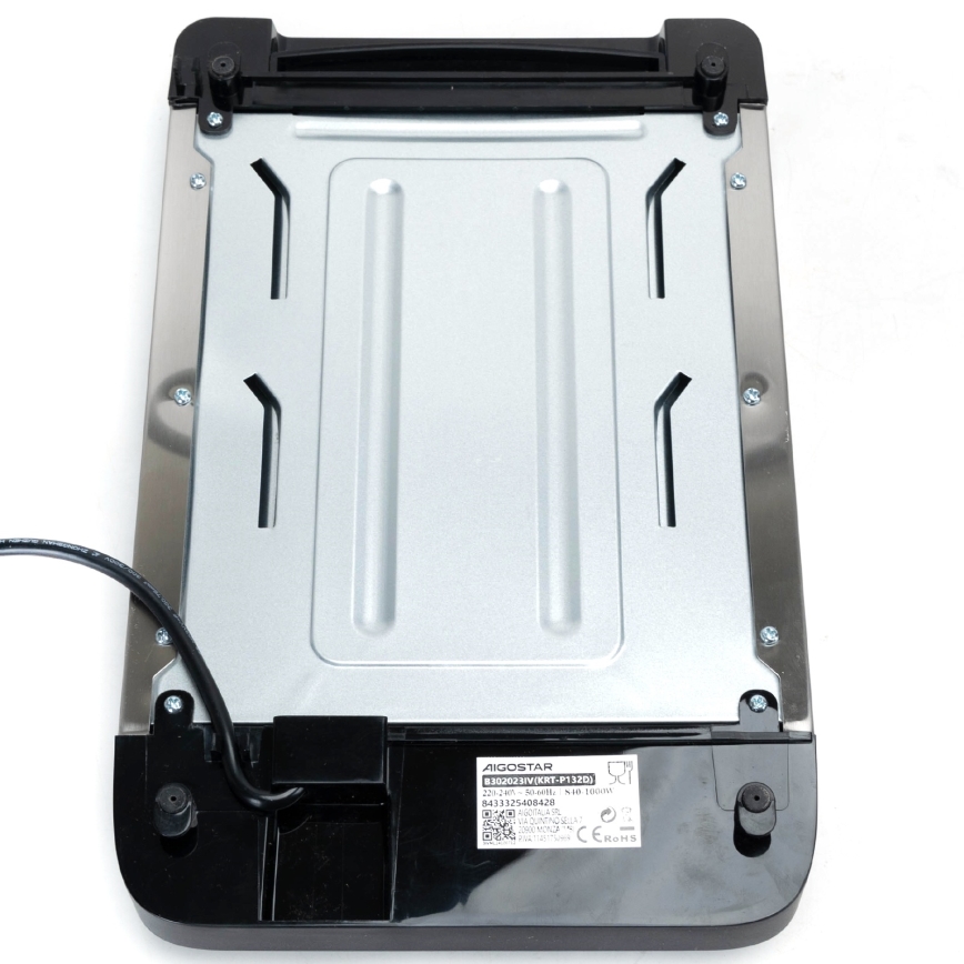 Aigostar - Hriankovač 840-1000W/230V matný chróm