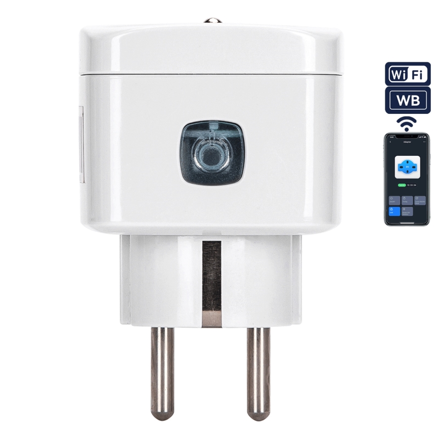 Aigostar - Inteligentná zásuvka E 2300W Wi-Fi Tuya