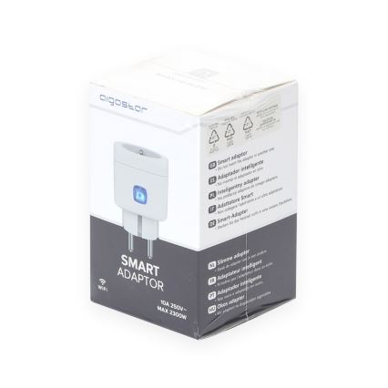 Aigostar - Inteligentná zásuvka F 2300 W Wi-Fi Tuya