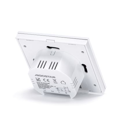 Aigostar - Inteligentný vypínač na ovládanie žalúzií 230 V Wi-Fi Tuya