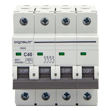 Aigostar - Istič 4-fázový 4P-40A-C 400V