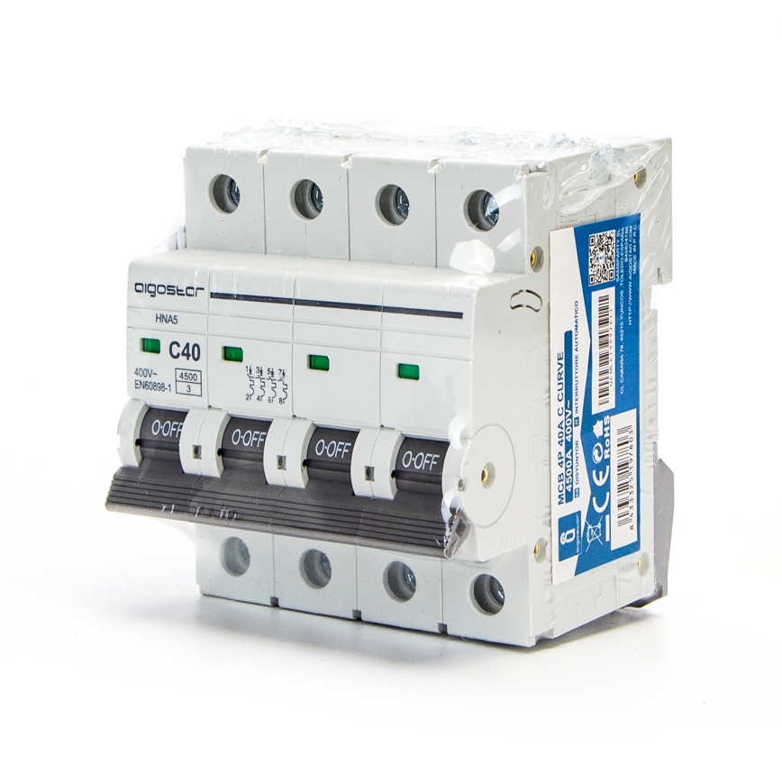 Aigostar - Istič 4-fázový 4P-40A-C 400V