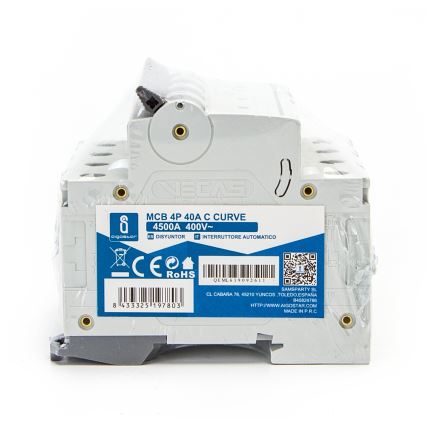 Aigostar - Istič 4-fázový 4P-40A-C 400V