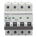 Aigostar - Istič 4-pólový 4P-20A-C 400V