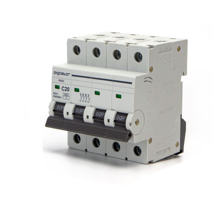 Aigostar - Istič 4-pólový 4P-20A-C 400V