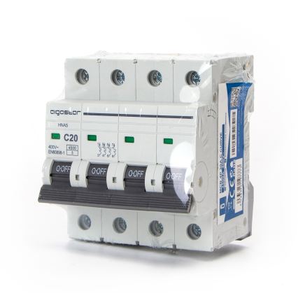Aigostar - Istič 4-pólový 4P-20A-C 400V