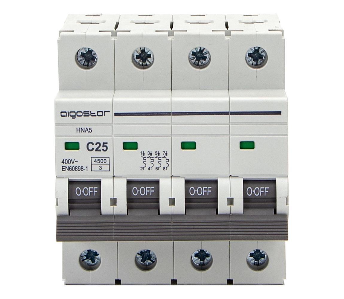 B.V. - Istič 4-pólový 4P-25A-C 400V B20201QEK