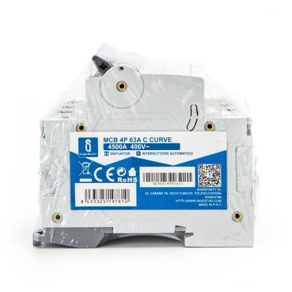 Aigostar - Istič 4-pólový 4P-63A-C 400V