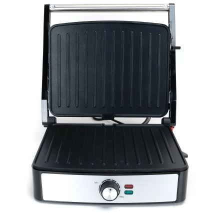 Aigostar - Kontaktný gril 2200W/230V čierny/nerez
