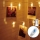 Aigostar - LED Dekoratívny reťazec 20xLED/5W/USB 6 m teplá biela