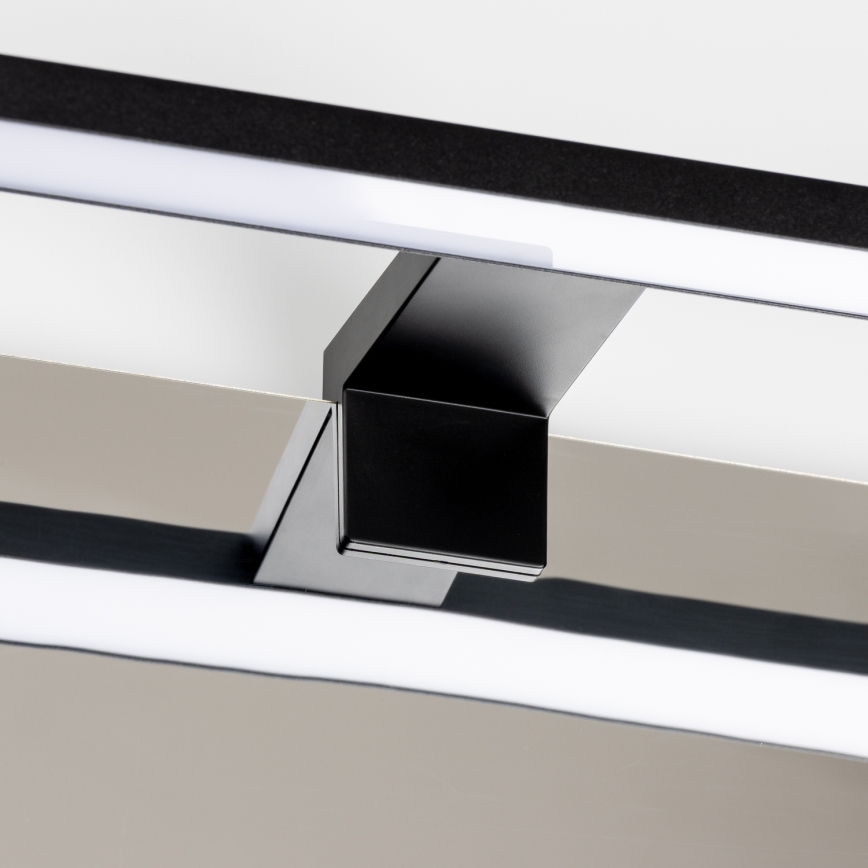 Aigostar - LED Kúpeľňové osvetlenie zrkadla LED/8W/230V 4000K 40 cm IP44 čierna