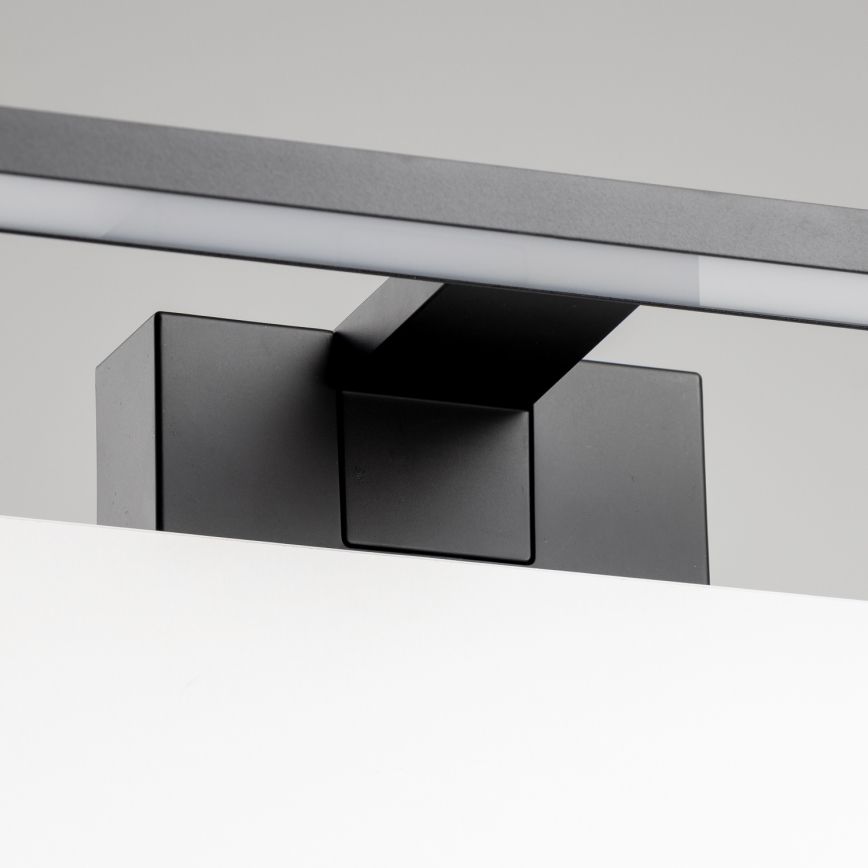 Aigostar - LED Kúpeľňové osvetlenie zrkadla LED/8W/230V 4000K 40 cm IP44 čierna