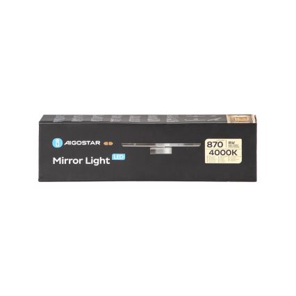 Aigostar - LED Kúpeľňové osvetlenie zrkadla LED/8W/230V 4000K 40cm IP44