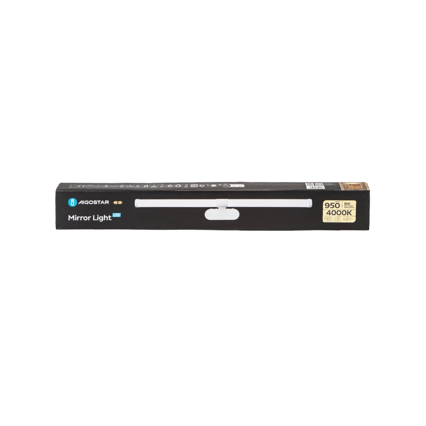 Aigostar - LED Kúpeľňové osvetlenie zrkadla LED/8W/230V 4000K 60cm IP44