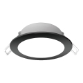 Aigostar - LED Kúpeľňové podhľadové svietidlo LED/4,8W/230V 3000K čierna IP65