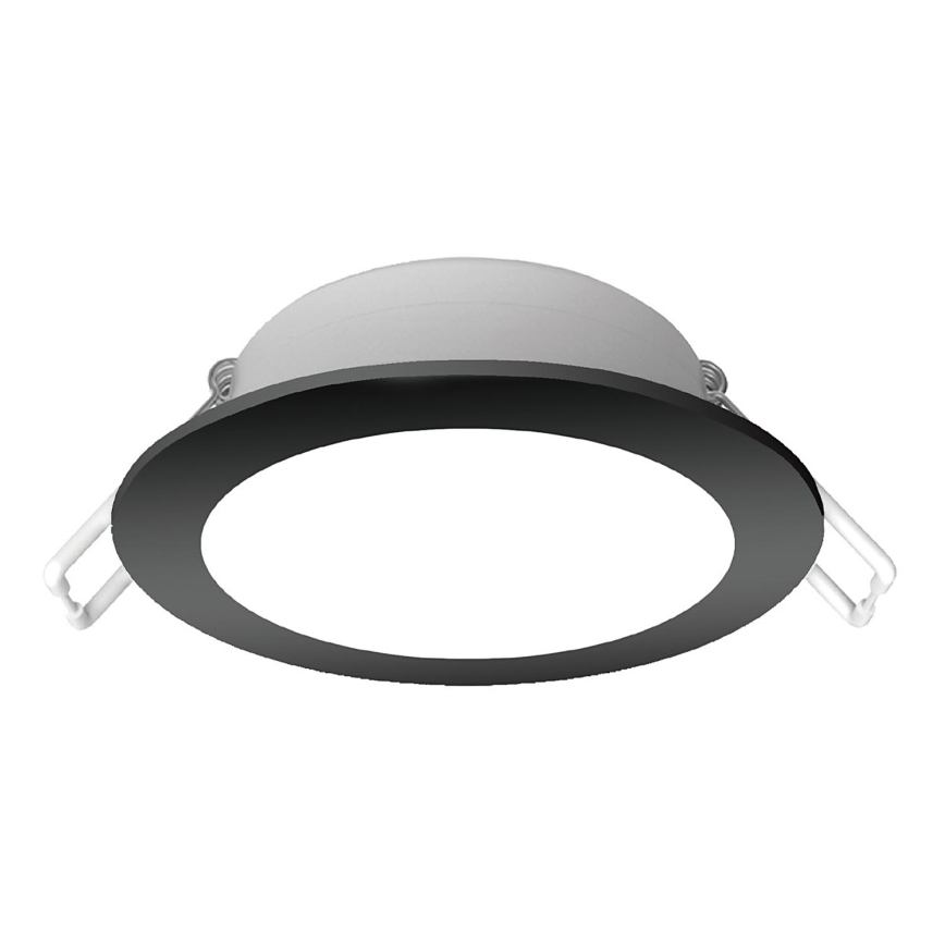 Aigostar - LED Kúpeľňové podhľadové svietidlo LED/4,8W/230V 3000K čierna IP65
