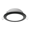 Aigostar - LED Kúpeľňové podhľadové svietidlo LED/4,8W/230V 4000K čierna IP65
