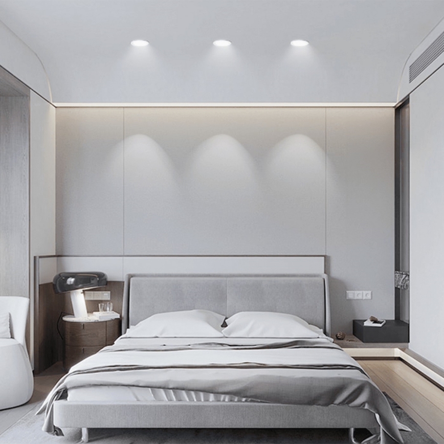 Aigostar - LED Kúpeľňové podhľadové svietidlo LED/4,8W/230V 6500K biela IP65