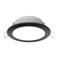 Aigostar - LED Kúpeľňové podhľadové svietidlo LED/4,8W/230V 6500K čierna IP65
