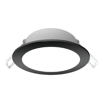 Aigostar - LED Kúpeľňové podhľadové svietidlo LED/4,8W/230V 6500K čierna IP65