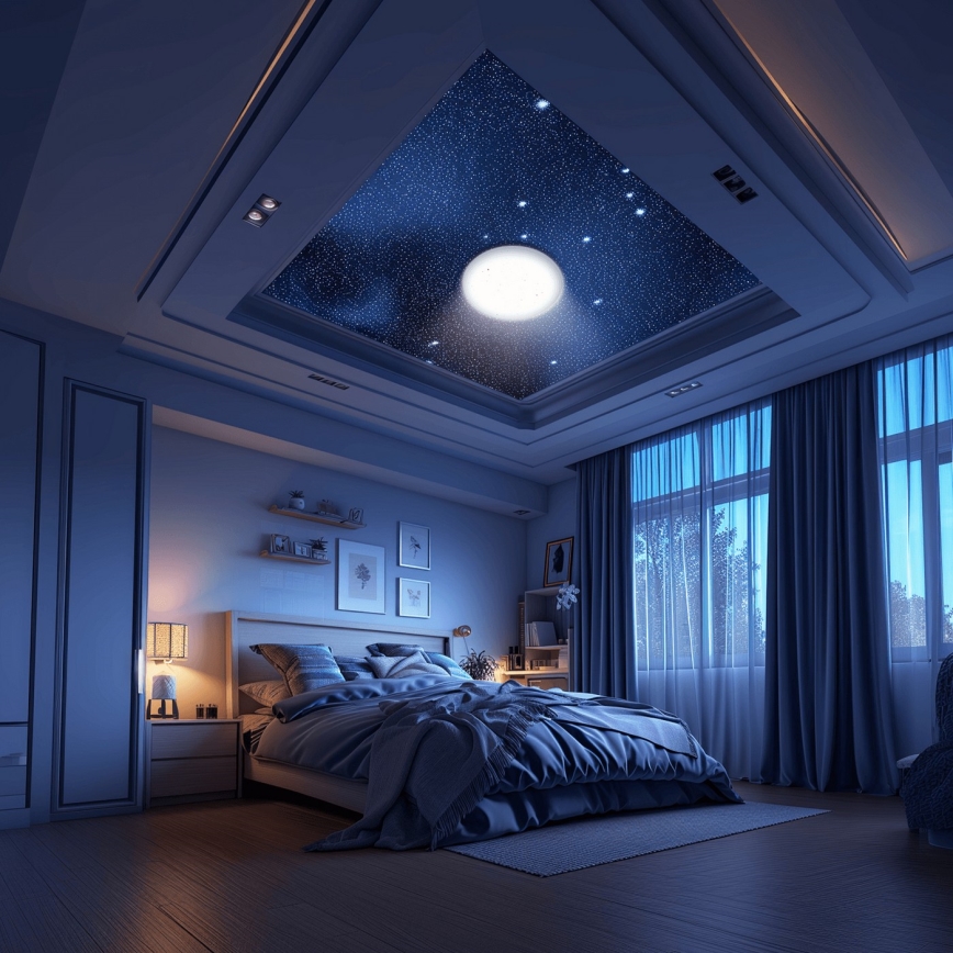Aigostar - LED Stmievateľné kúpeľňové stropné svietidlo MESH Smart LED/12W/230V 3000-6500K IP44 + diaľkové ovládanie