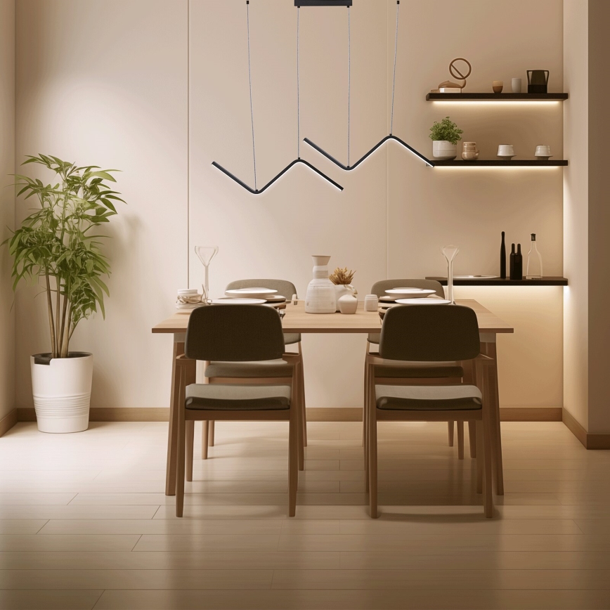 Aigostar - LED Luster na lanku LED/23W/230V 6500K