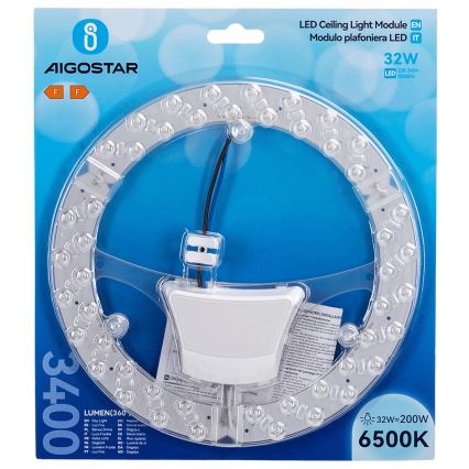 Aigostar - LED magnetický modul, 32 W, 230 V, 6500 K