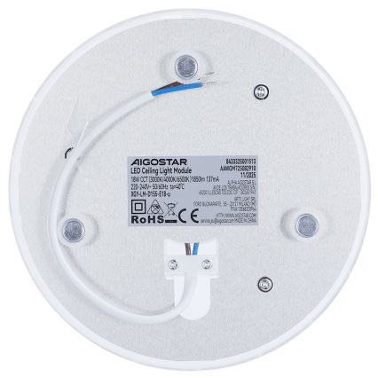 Aigostar - LED magnetický modul LED/18W/230V 3000/4000/6500K