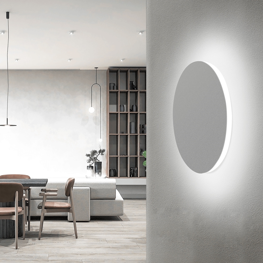 Aigostar - LED nástenné svietidlo LED/12W/230V 6500K 25 cm biela