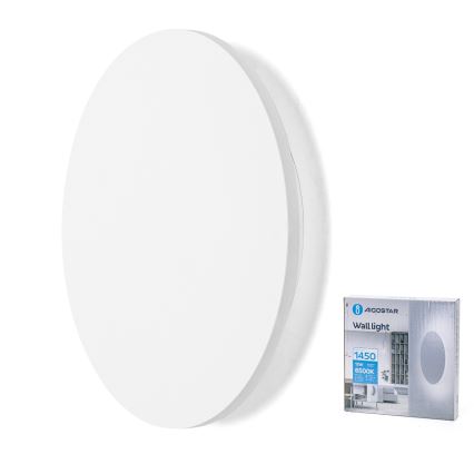 Aigostar - LED nástenné svietidlo LED/12W/230V 6500K 25 cm biela