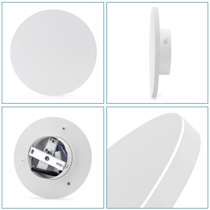 Aigostar - LED Nástenné svietidlo LED/6,5W/230V 6500K 18 cm biela